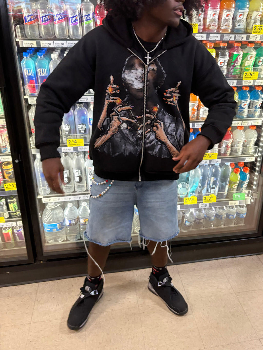 “Behind the Truth” zip up