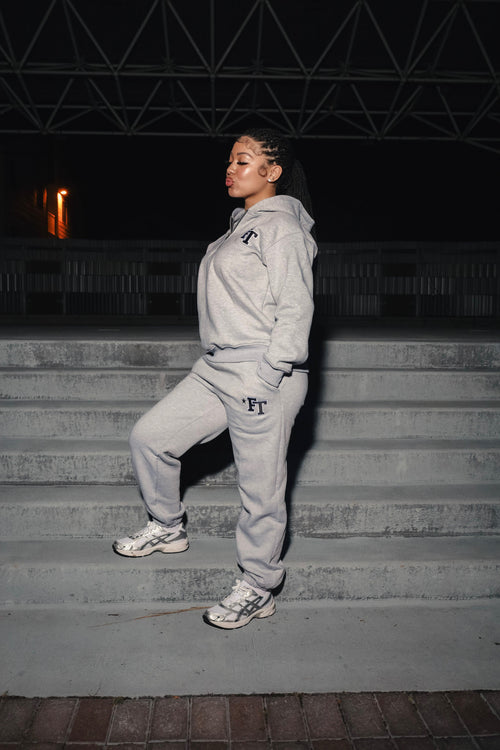 Grey FT quarter zip set